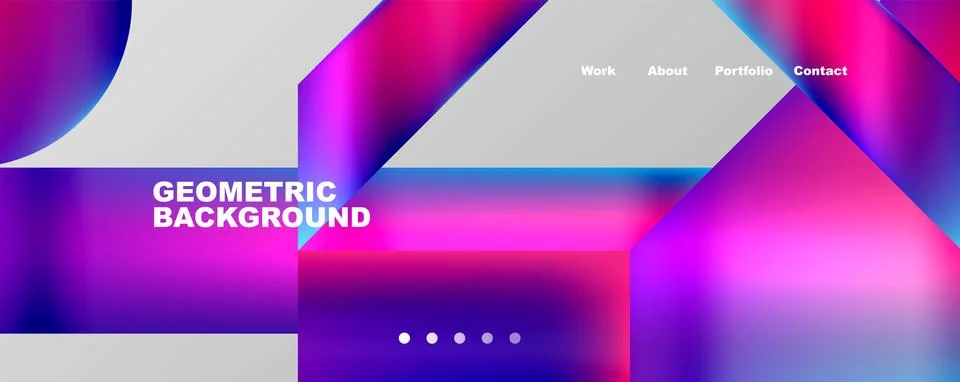 Minimalist elements elegant geometric abstract background. Vector Illustration Illustrazione stock