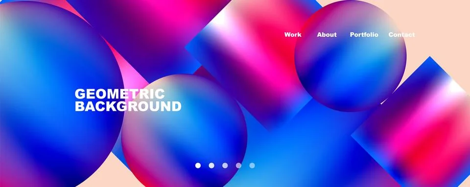 Minimalist elements elegant geometric abstract background. Vector Illustration Illustrazione stock