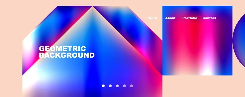Minimalist elements elegant geometric abstract background. Vector Illustration 스톡 일러스트