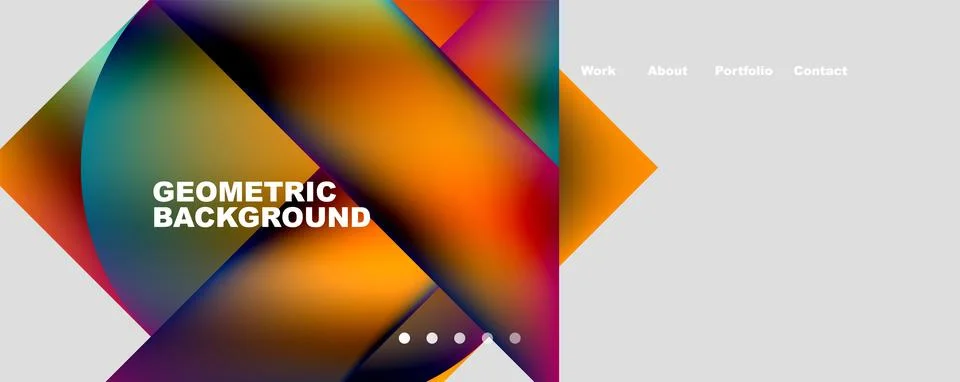 Minimalist elements elegant geometric abstract background. Vector Illustration Stock Illustration