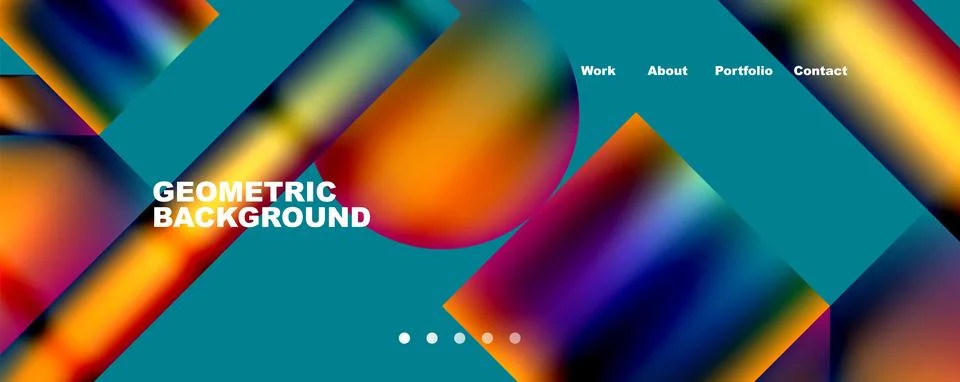 Minimalist elements elegant geometric abstract background. Vector Illustration Stock Illustration