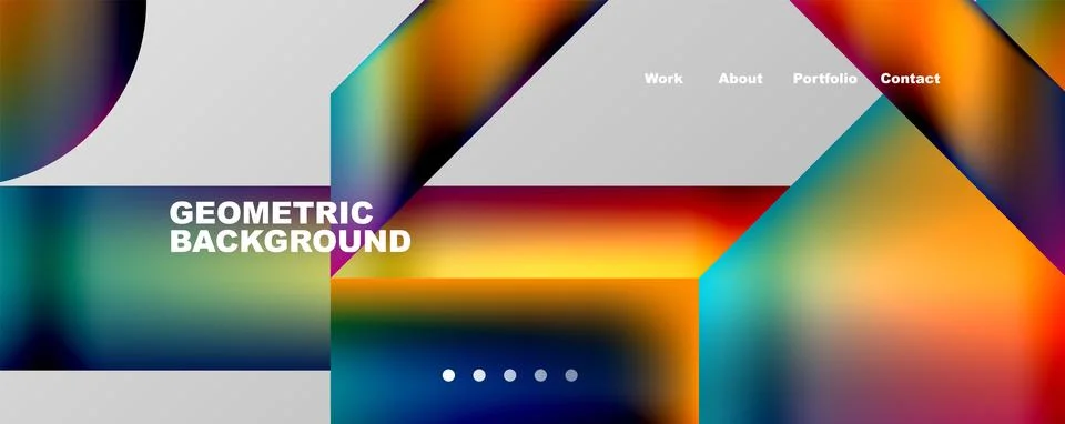Minimalist elements elegant geometric abstract background. Vector Illustration Stock Illustration