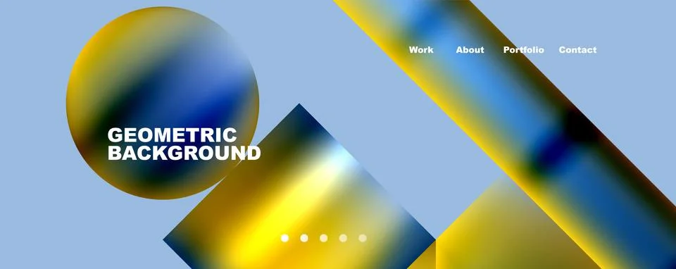 Minimalist elements elegant geometric abstract background. Vector Illustration Stock Illustration