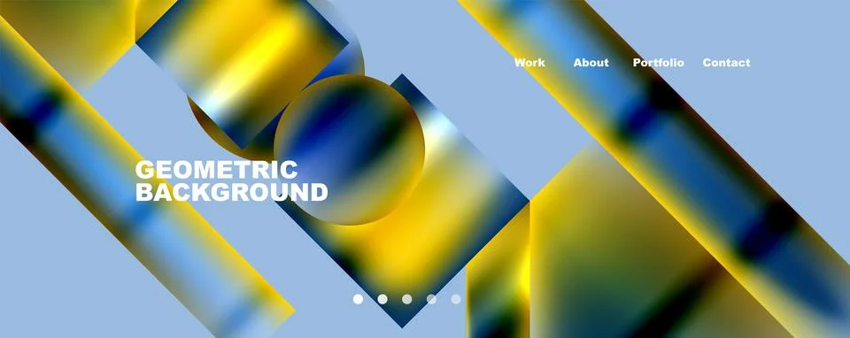 Minimalist elements elegant geometric abstract background. Vector Illustration Stock Illustration