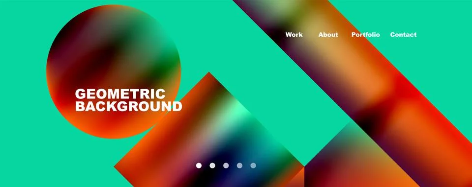 Minimalist elements elegant geometric abstract background. Vector Illustration Stock Illustration