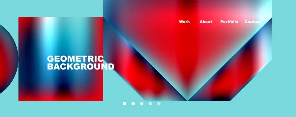 Minimalist elements elegant geometric abstract background. Vector Illustration Illustrazione stock