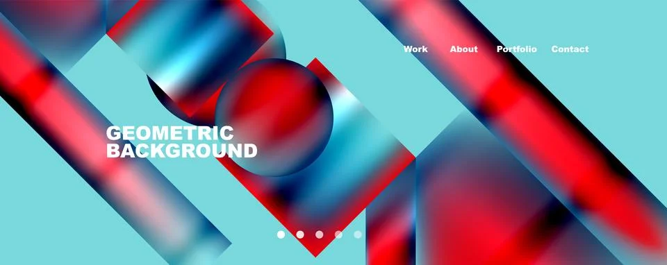 Minimalist elements elegant geometric abstract background. Vector Illustration Illustrazione stock