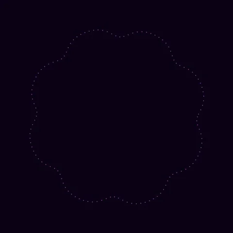 Minimalist empty black screen background for video loop Stock Footage 342524369