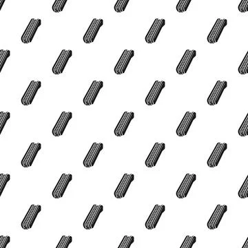 Minimalist escalator pattern background with modern geometric repetition Stockillustratie
