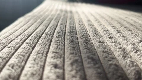Minimalist fabric texture macro soft light shadow motion Stock Footage 334042251