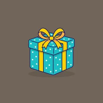 A minimalist flat illustration featuring a single light green blue pastel g.. Stock Illustration