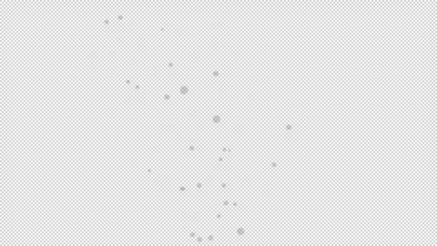 Minimalist Floating Bubbles Loop Animation Stock Footage 318832022