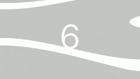 Minimalist fluid flow abstract background on soft gray gradient curves Stock Footage 342116127