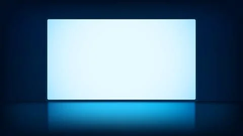 Minimalist Futuristic Technology Display Platform with Bright Light Glow an.. Stock Illustration