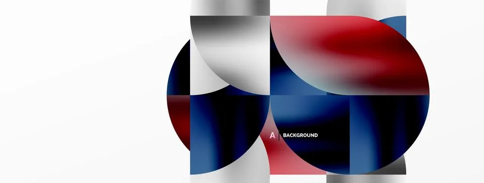 Minimalist geometric background featuring metallic round triangles, delivering 스톡 일러스트