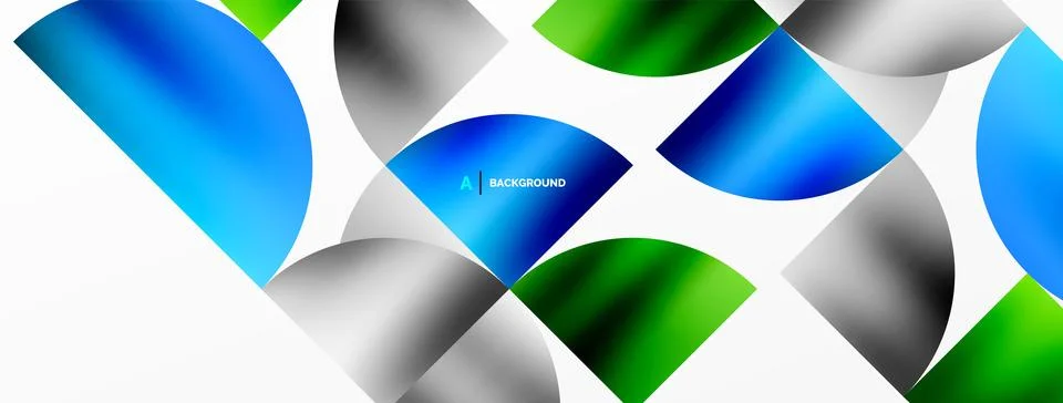 Minimalist geometric background featuring metallic round triangles, delivering イラスト素材