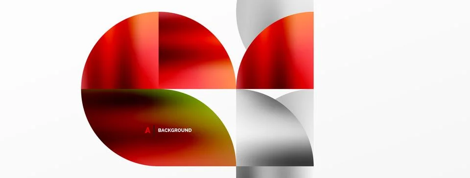 Minimalist geometric background featuring metallic round triangles, delivering Stock Illustration