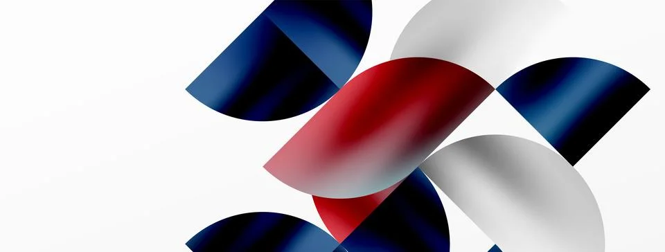 Minimalist geometric background featuring metallic round triangles, delivering 스톡 일러스트