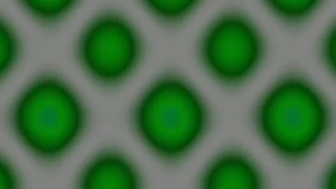 Minimalist geometric background pattern of repeating blue and green shapes Stockbeeldmateriaal 341059368
