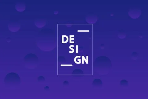 Minimalist geometric background. Trendy gradient shapes composition. Stock Illustration