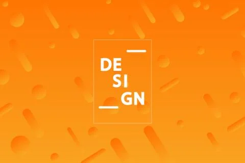 Minimalist geometric background. Trendy gradient shapes composition. Illustrazione stock