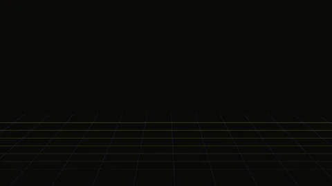 Minimalist geometric data grid background, futuristic tech visualization loop Stock Footage 343660073