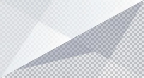 Minimalist geometric design with overlapping translucent triangular shapes Stock Illustration