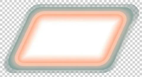 Minimalist geometric design of a stylized rectangular shape with a gradient.. Stock Illustration