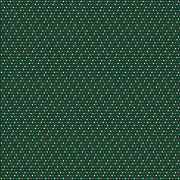 Minimalist geometric dot pattern with white, green, and red dots Stock Illustration