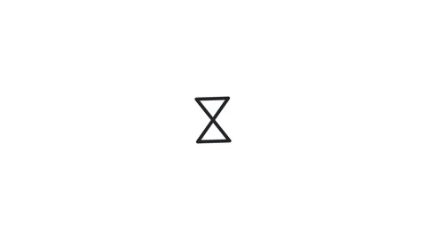 Minimalist Geometric Loading Animation Seamless Loop Vídeo Stock 342989787