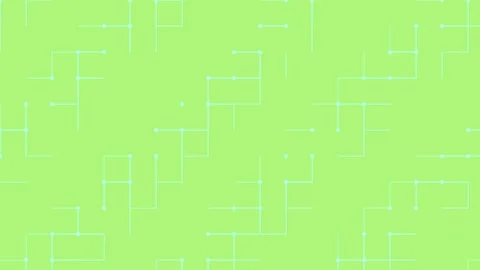 Minimalist geometric network lines background design on vibrant pink. Stock Footage 337705029