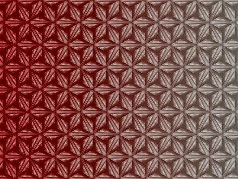 Minimalist geometric pattern cherry color. Simple colorful background swatch. Stock Illustration