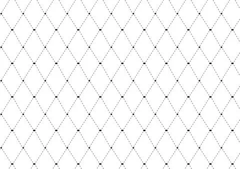 Minimalist geometric pattern featuring green and blue rhombus shapes arrang.. Illustrazione stock