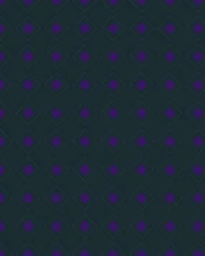 Minimalist geometric pattern featuring purple diamond shapes on a dark teal.. Stock Illustration