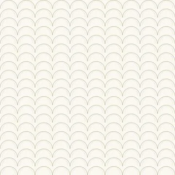 Minimalist geometric pattern with repeating curved arch shapes for modern d.. Stock Illustration
