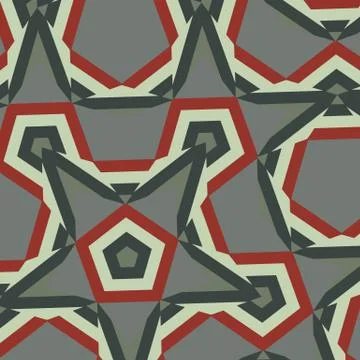 Minimalist geometric seamless pattern. Simple colorful background swatch. 스톡 일러스트
