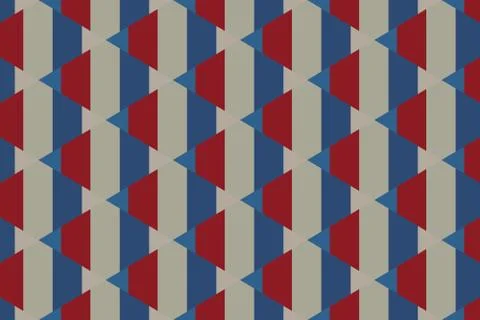 Minimalist geometric seamless pattern. Simple colorful background swatch. 스톡 일러스트