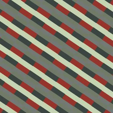 Minimalist geometric seamless pattern. Simple colorful background swatch. Stock Illustration