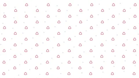 Minimalist geometric triangle pattern motion background Stock Footage 347300938