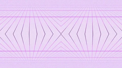 Minimalist Geometric Wave Background Loop - Abstract Purple Tech Design Stock Footage 337499997
