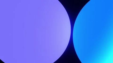 Minimalist Glowing Gradient Spheres Abstract Motion Graphic 스톡 동영상 346344309