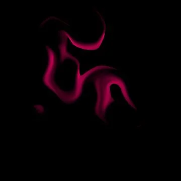 Minimalist Glowing Ruby Flare Element on Black 스톡 일러스트