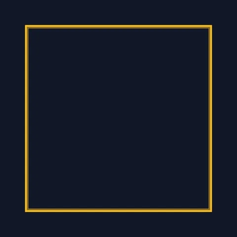 Minimalist Gold Nested Frame Background Template for Modern Abstract Video .. Stock Footage 342524379