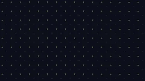 Minimalist gold star pattern background, seamless rotating geometric motion.. Stock Footage 344851669