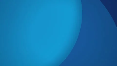Minimalist graphic composition with overlapping blue curved shapes Stock Footage 342216170
