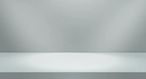 Minimalist gray and navy studio background with smooth gradient lighting and Stock Illustration
