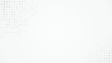 Minimalist gray square pixel grid clusters on a white seamless loop Stock Footage 340957479
