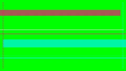 Minimalist green background featuring subtle colored frame line borders Stock Footage 340263358