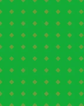 Minimalist green geometric diamond pattern background with repetitive symme.. Illustrazione stock
