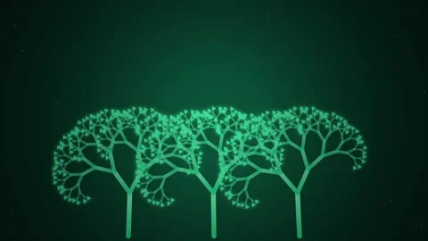 Minimalist green screen background with glowing vertical light lines Stock Footage 346006264